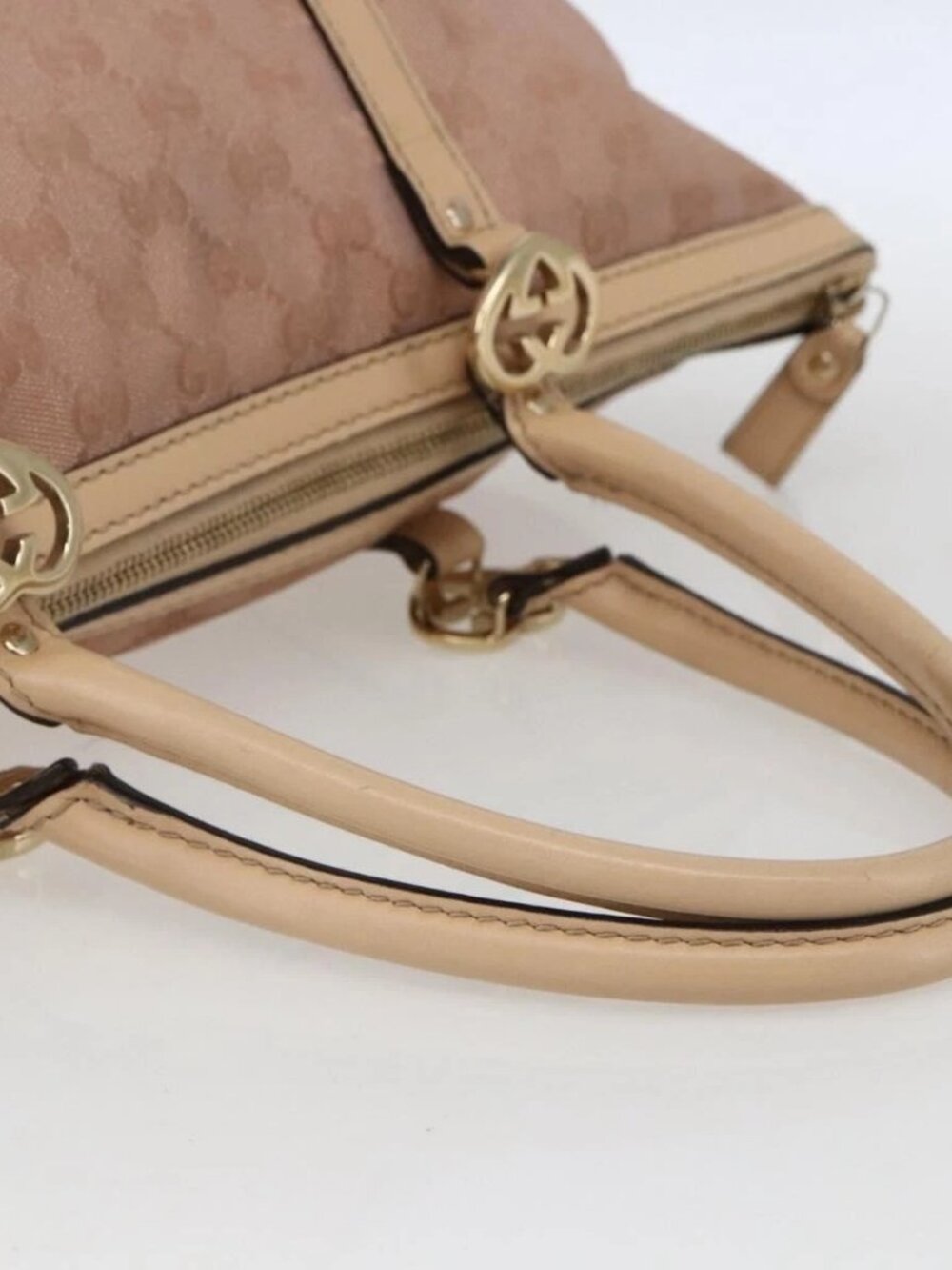 GUCCI Lovely Tote Bag Pink Gold 257068 Auth ka2044 - Picture 7 of 16